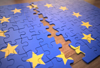 Lawmakers vote to delay final negotiations on sustainability Omnibus European Union Flag Puzzle