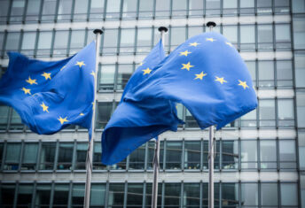 EU regulation outlook 2026: The times, they are a-changin’ EU flags in front of the European Commission