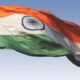 India flag flying