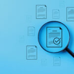 First study on ISSB reporting reveals double materiality interest magnifying glass on note