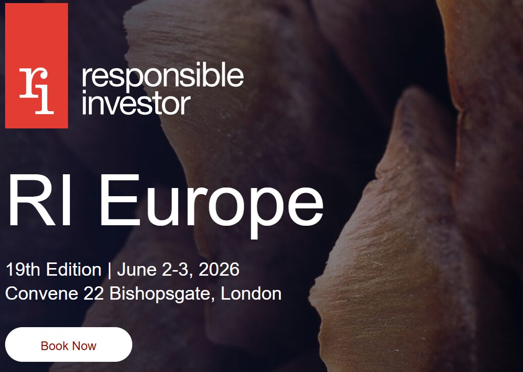 Responsible Investor Europe 2026 Responsible Investor Europe 2026